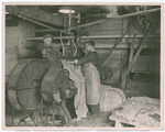 Splitting Hides by Machine.