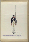 Infanterie Reg. No. 21 Fourgeaud Mariniers  R. N. 21. 1774-1795