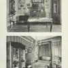 Salle à manger de Mme F; chambre à coucher de Mme G