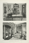 Salle à manger de Mme F; chambre à coucher de Mme G