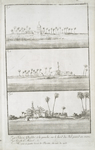 Fig. 1. Scheck Ghadder, à la gauche, sur le bord du Nil, quand on entre; Fig. 2. Carullo de Meresel; Fig. 3. Mosquée, à quatre lieues de Rosette, du côté du midi.