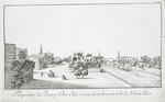 Perspective du Bourg Deir Etiin, à une demi-lieuë au de là du Vieux Caire.