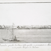 Vue des Pyramides, proche du Caire, telles quelles se présentent à Atter Ennabi, ou la grande Mosquêe de Deiretiin.
