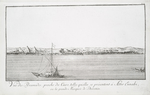 Vue des Pyramides, proche du Caire, telles quelles se présentent à Atter Ennabi, ou la grande Mosquêe de Deiretiin.