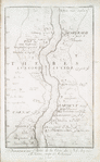 Dixneuvième partie de la carte du Nil, depuis Ell Kerne, jusqu'à Mahamiid.