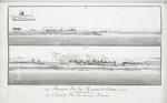 Fig. 1. Première vue des ruines des Carnac [Karnak];  Fig. 2. Séconde vue des mêmes ruines.