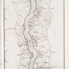 Vingtunième partie de la carte du Nil, avec ses bords, depuis Gascheile, jusqu'à Saide.