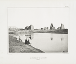 Les pylônes et le lac sacré (Karnac).