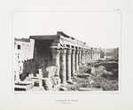 Colonnade et dromos  (Temple d'Isis).