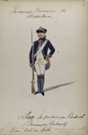 Vereenigde Provincien der Nederlanden. [...] Infanterie van Riedesel (B...). V... Kol. van Spetti [?]