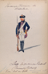 Vereenigde Provincien der Nederlanden. [...] Infanterie van Riedesel (B...). V... Kol. van Spetti [?]