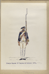 Oranje Nassau 1-o Regiment  R.O.N. no. 1.  1771-1795
