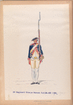 3-o Regiment Oranje Nassau  R.O.N. no. 3.  1773-1795