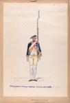 3-o Regiment Oranje Nassau  R.O.N. no. 3.  1781-1795