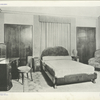 Chambre à coucher, Mandaron, décorateur, Jamard, architecte