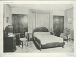 Chambre à coucher, Mandaron, décorateur, Jamard, architecte