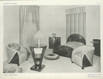 Chambre de jeune fille, éditée par Diméa, Pierre et Max Bloch, décorateurs