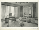 Chambre de dame, Maurice Dufrêne, décorateur, édité par la Maîtrise des Galeries Lafayette
