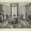 Salle à manger, Eric Bagge, décorateur, édité par Saddier
