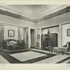 Chambre à coucher, Mme Lucie Renaudot, décorateur, éditée par A. Dumas