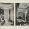Boudoir, L. Sognot, décorateur, édité par l'Atelier Primavera; Chambre à coucher, Sorel, décorateur