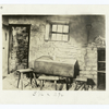 Inside A "Dugout," Kansas, About 1870