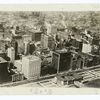 Airplane view of Chicago, 1920