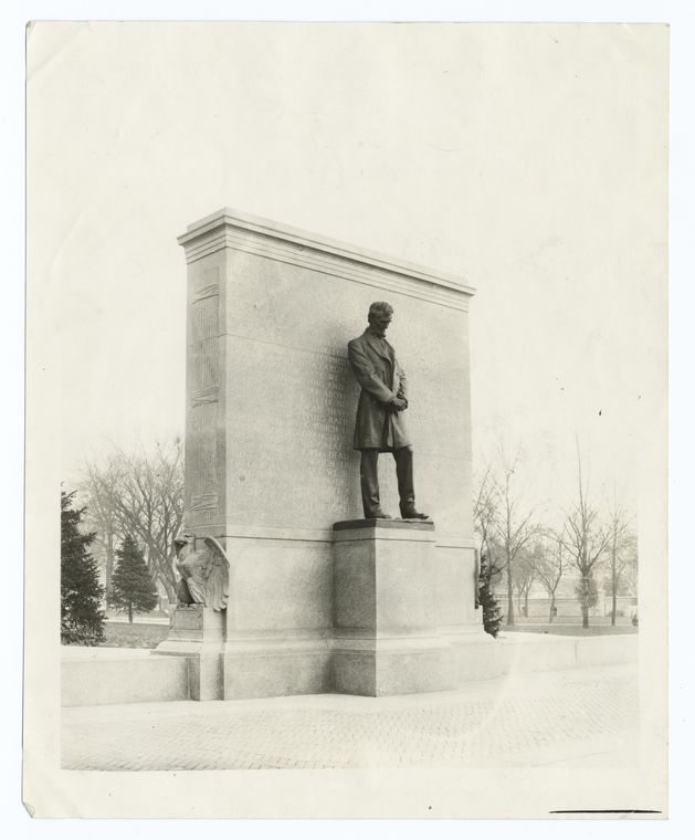 The Lincoln Monument, Lincoln, Nebraska NYPL Digital Collections