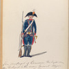 Vereenigde Provincien der Nederlanden. Een constapel af Canonier ten Lyde van den Kolonel later [...] Generaal Majoor R. L Paravicini di Capelli. NR de Canonicas [...] gezwind pijp... en den [...] van kleine patroontassen