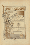 Art nouveau decoration and ameublement