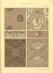 Six textile designs