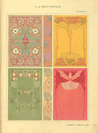 Six textile designs