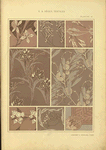 Eight textile designs