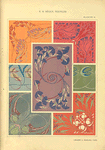 Seven textile designs