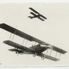 Two Curtiss JN training planes.