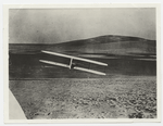 Wright brothers gliding at Kitty Hawk, N.C. 1900-1903.