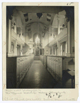 Interior of Christ Church (Old North), Boston.