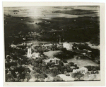 Airplane view of Carleton College campus, Northfield, Minn.