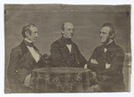 Wendell Phillips, William Lloyd Garrison and George Thompson, an English antislavery advocate.