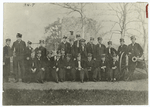 Gun Crew and Mess Squad, U.S. Naval Academy, Newport, Rhode Island, 1864.