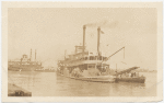 Last of Alabama riverpackets leaving Mobile for Selma.