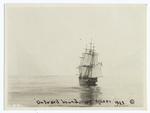 Outward bound" [U.S.S. Constitution miniature replica]