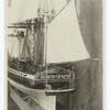 Stern of 1812 [U.S.S. Constitution miniature replica]