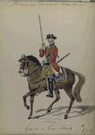 Garde du Corps Soldaat. 1783