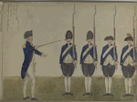 Burgerij, 1783. Sergeant, Grenadiers, Burgers of [Auxiliairen?]