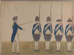 Burgerij, 1783. Sergeant, Grenadiers, Burgers of [Auxiliairen?]
