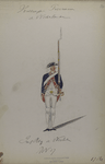 Infanterie Regiment de Nostitz,  Reg. No. 17. 1784
