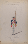 Infanterie Regiment de Nostitz,  Reg. No. 17. 1784