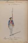 Regiment Prince Hardenbroeck [?] d'Oranje Nassau. 1784