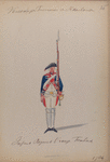 Infanterie Regiment Oranje Friesland. 1784